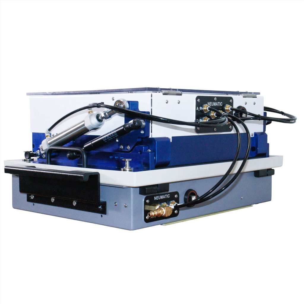 Custom In-Circuit Test fixture for TSLH platform, rear configuration