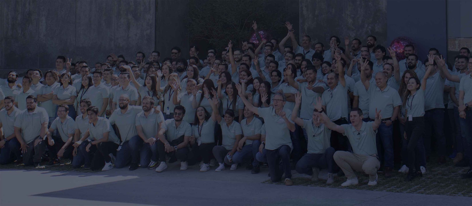 The Vectralis team posing together